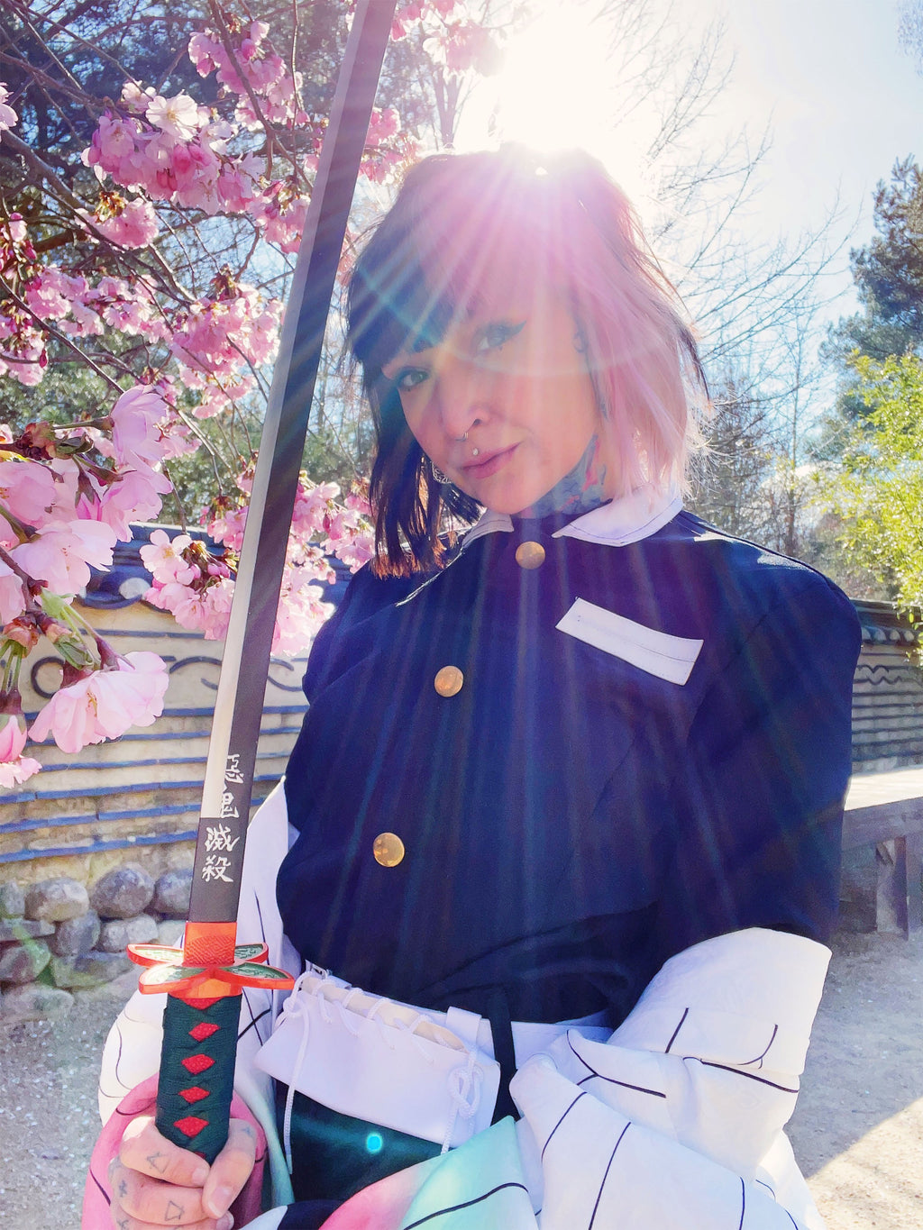 Image produit Réplique du Katana de Shinobu Hashira avec Saya pour les fans de Demon Slayer
