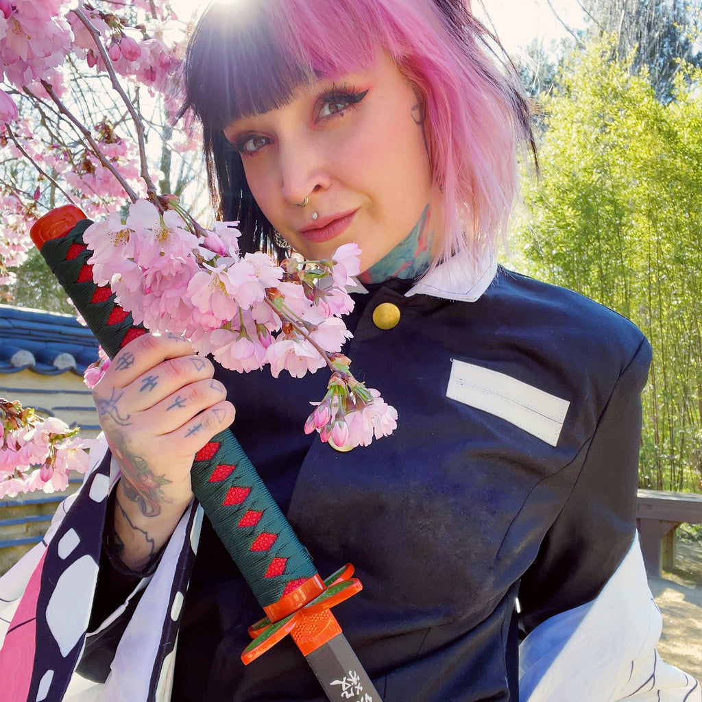 Image produit Réplique du Katana de Shinobu Hashira avec Saya pour les fans de Demon Slayer