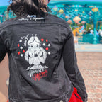 Image produit Alice au Pays des Merveilles - World Of My Own Veste en Jean Femme Noir