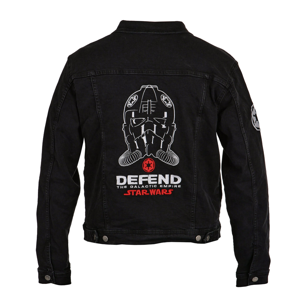 Image produit Star Wars - Dark Side Défendre L'Empire Galactique Veste en Jean Noir
