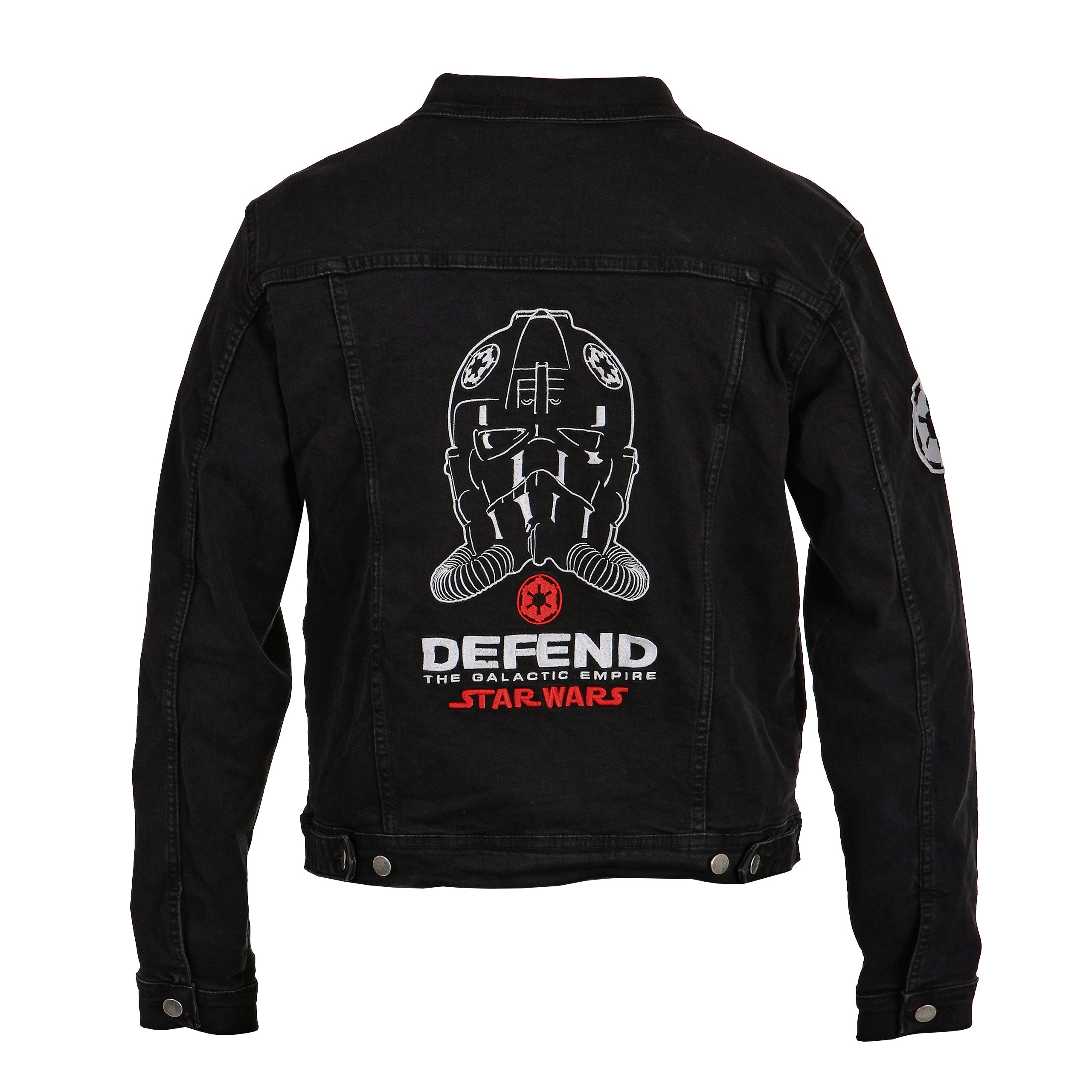 Image produit Star Wars - Dark Side Défendre L'Empire Galactique Veste en Jean Noir