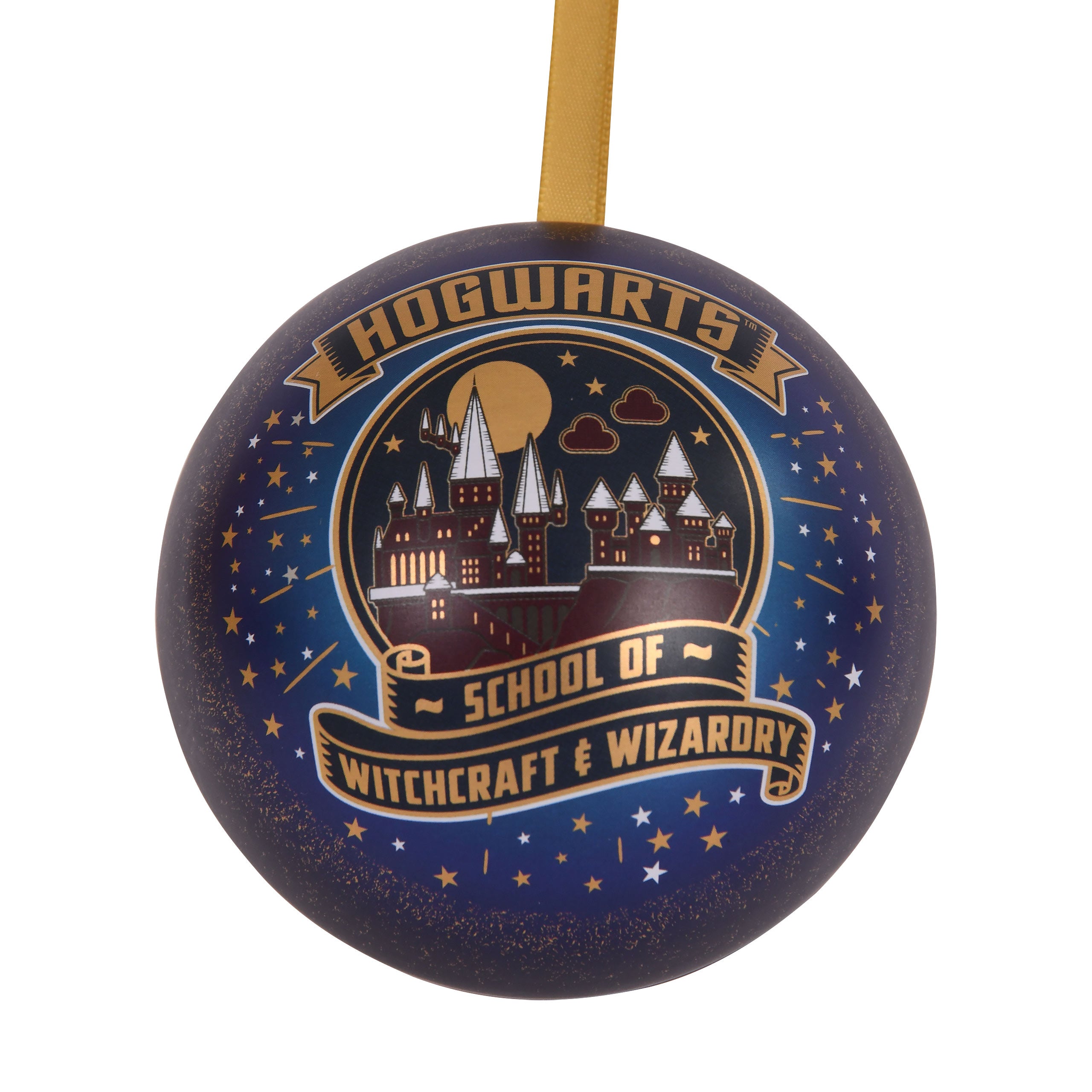Image produit Harry Potter - Boule de Noël de l'École de Sorcellerie de Poudlard avec Collier