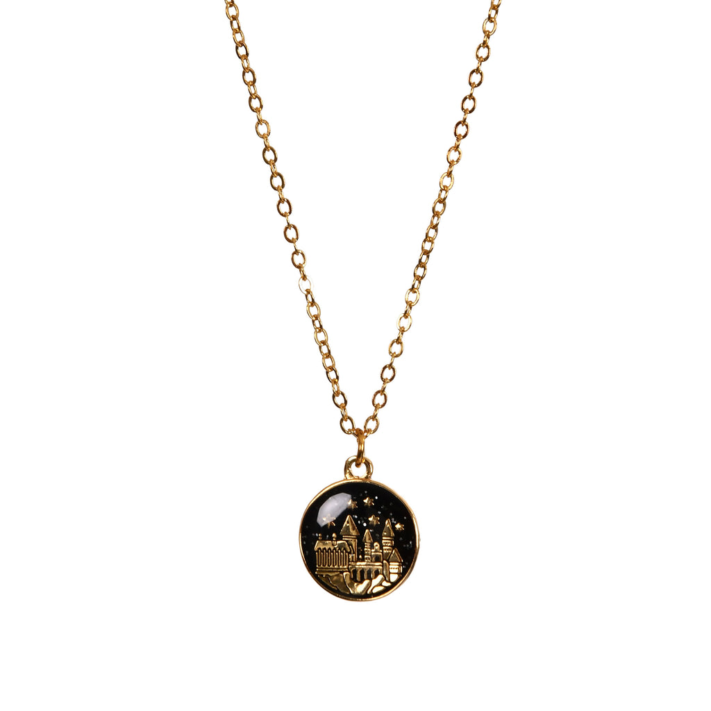 Image produit Harry Potter - Boule de Noël de l'École de Sorcellerie de Poudlard avec Collier