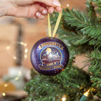 Image produit Harry Potter - Boule de Noël de l'École de Sorcellerie de Poudlard avec Collier