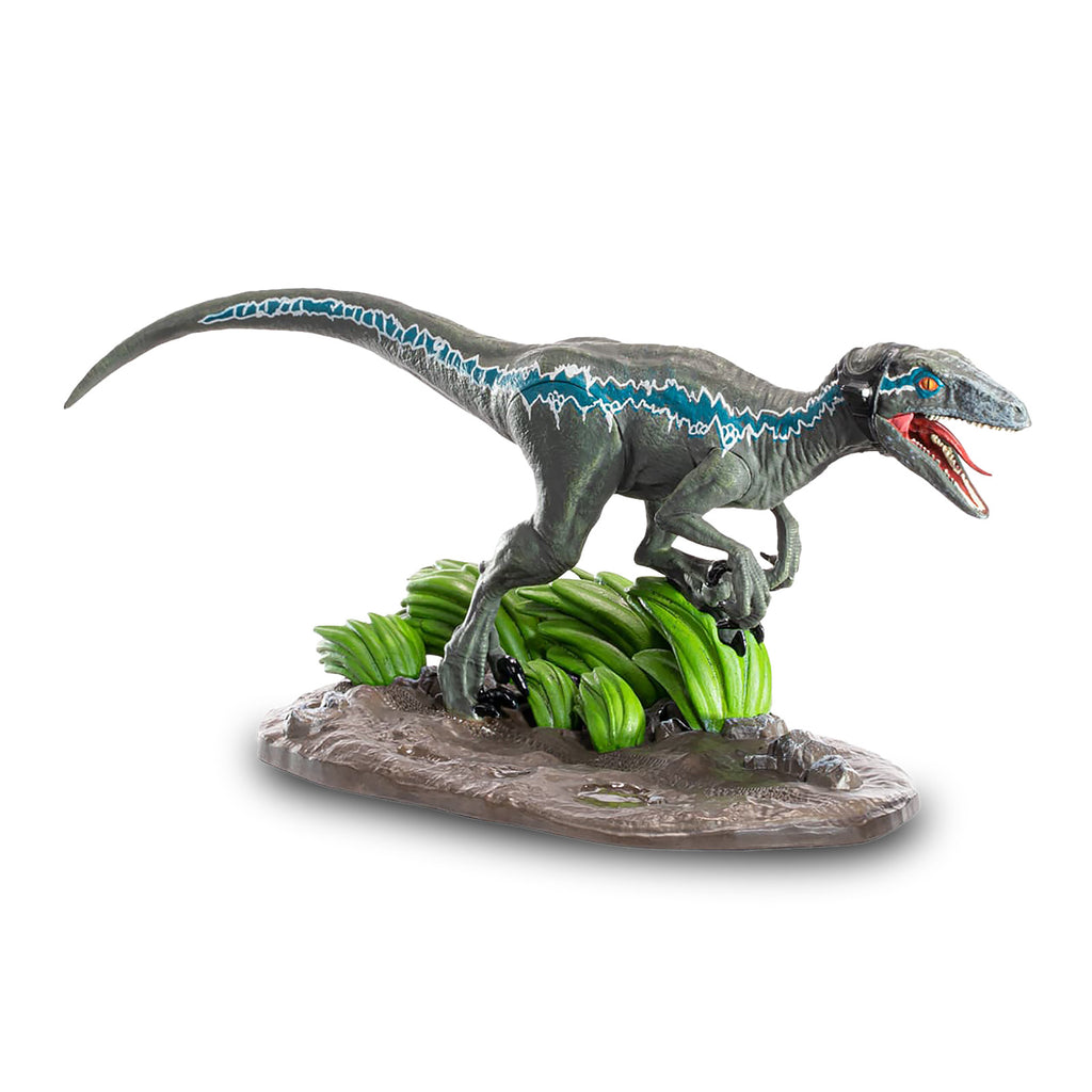 Image produit Jurassic Park - Figurine Diorama Velociraptor Bleu