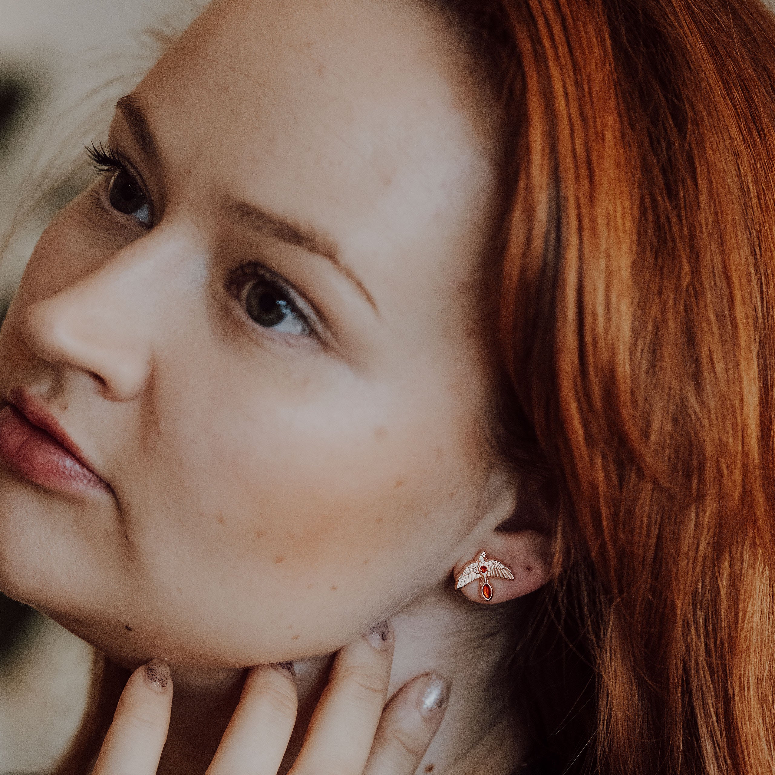 Product image Harry Potter - Fawkes Earrings