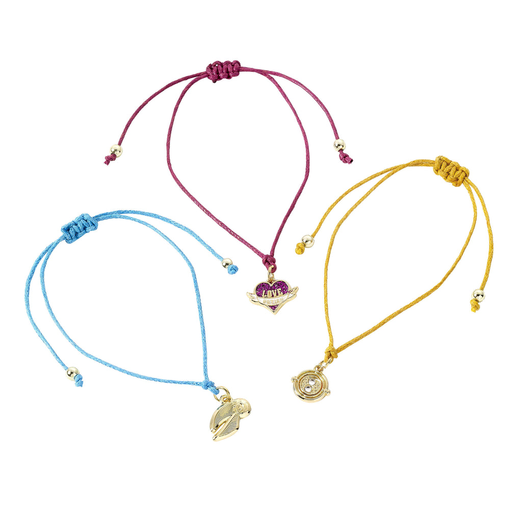 Image produit Harry Potter - Lot de 3 bracelets avec pendentifs