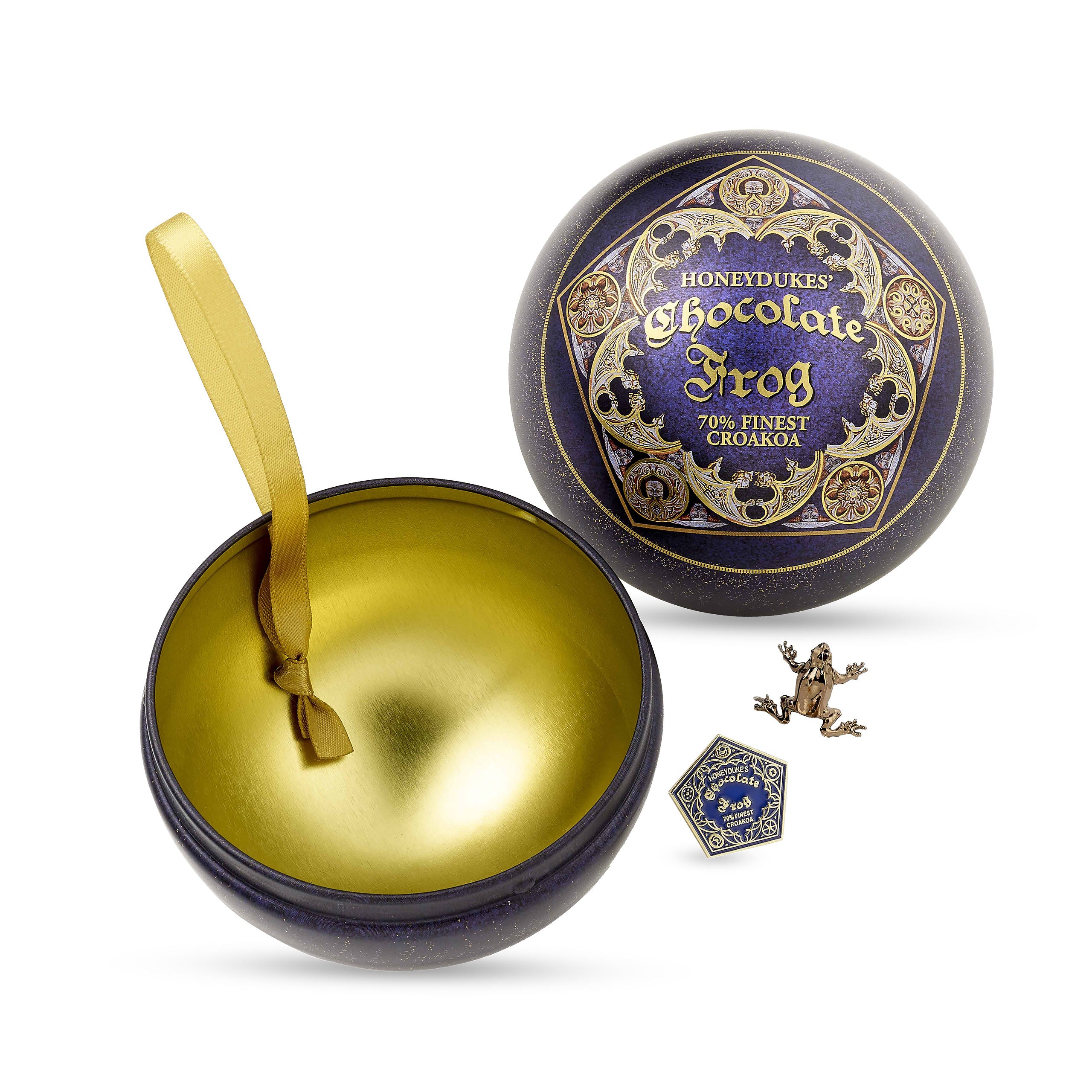 Image produit Harry Potter - Boule de Noël Grenouille en chocolat avec épingles