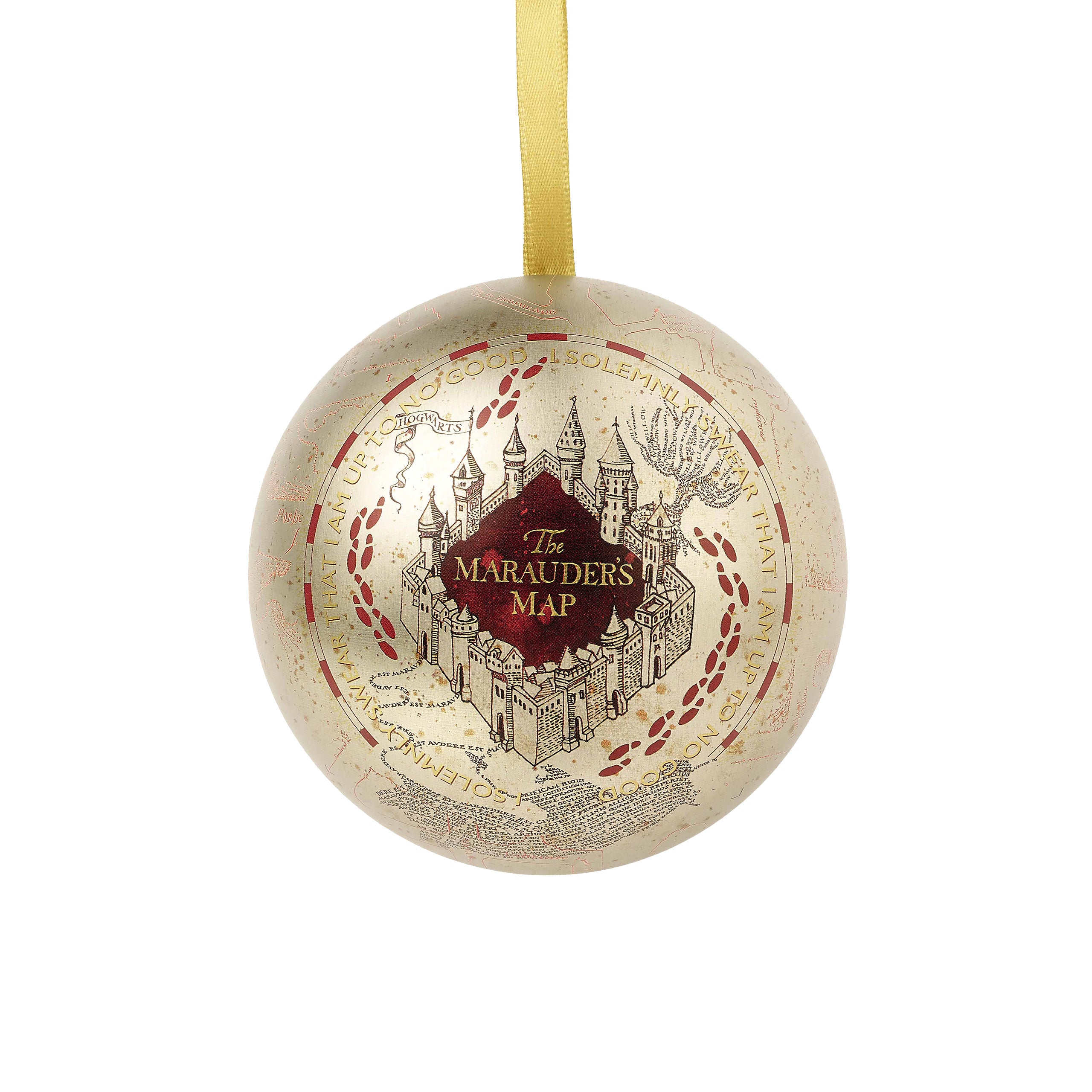 Product image Harry Potter - Marauder's Map Christmas Ball with Pin