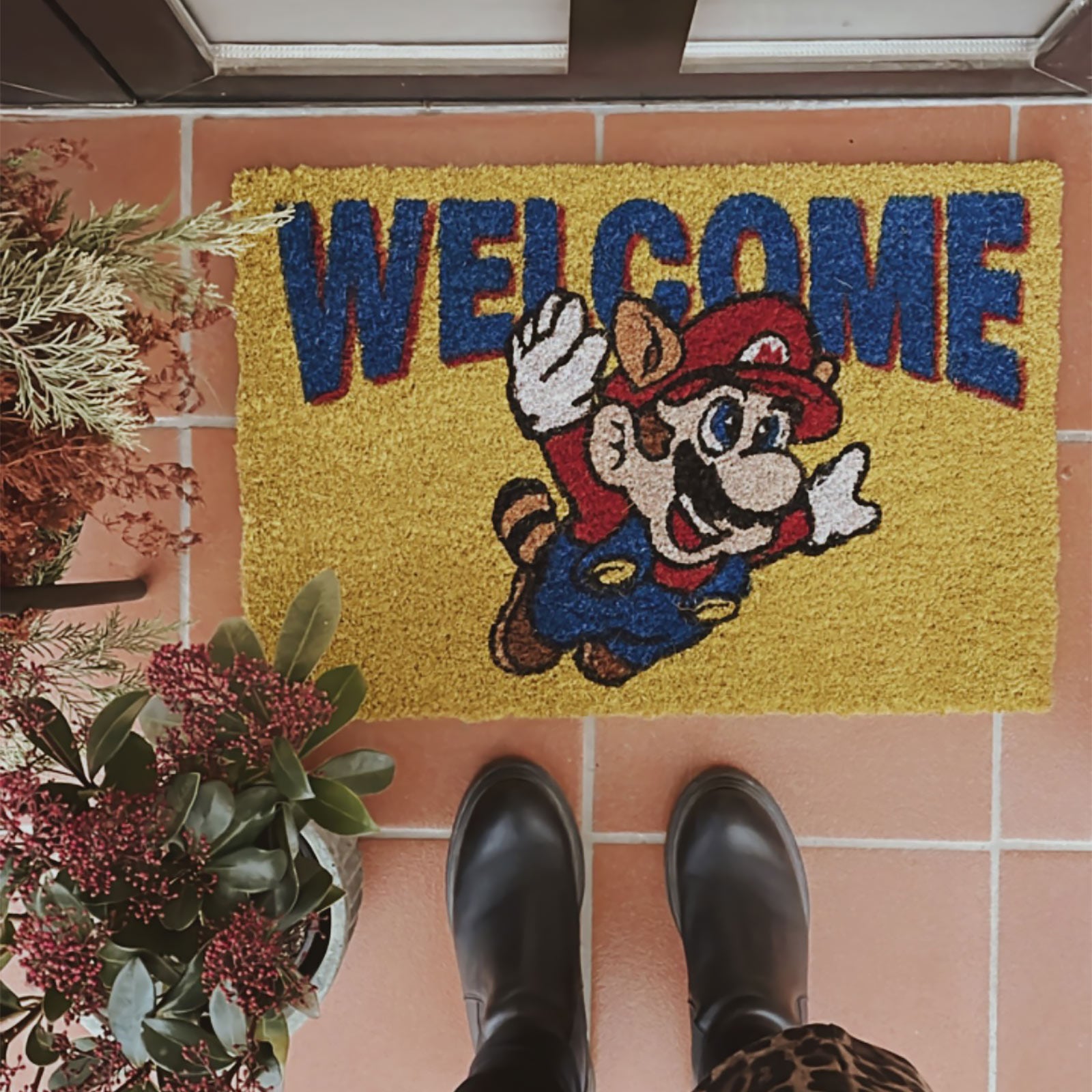 Image produit Super Mario - Tapis de porte Welcome