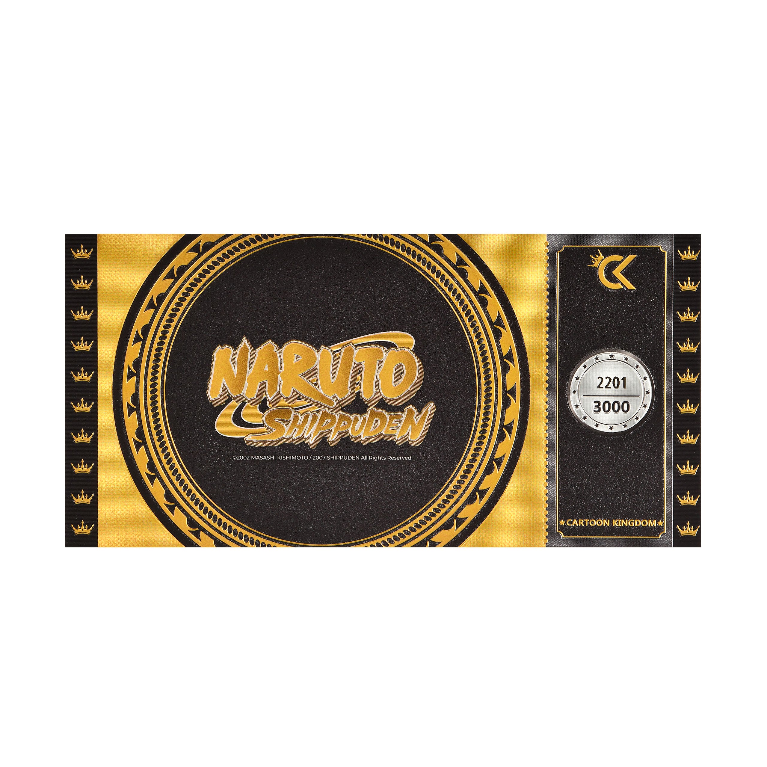 Image produit Naruto Shippuden - Billet Noir Kakashi