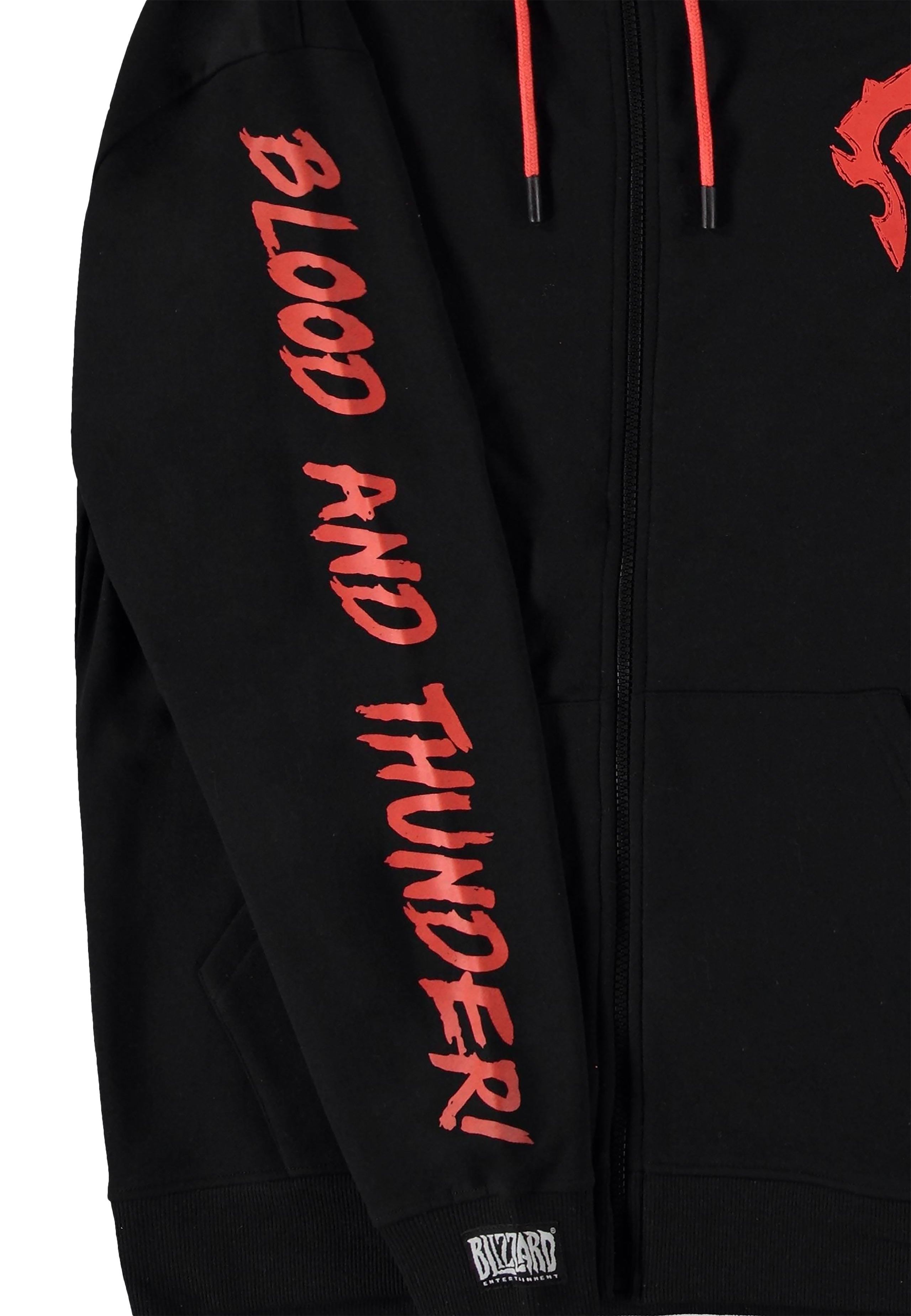 Image produit World of Warcraft - Blood & Thunder Horde Logo Veste à capuche noire