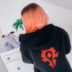 Image produit World of Warcraft - Blood & Thunder Horde Logo Veste à capuche noire