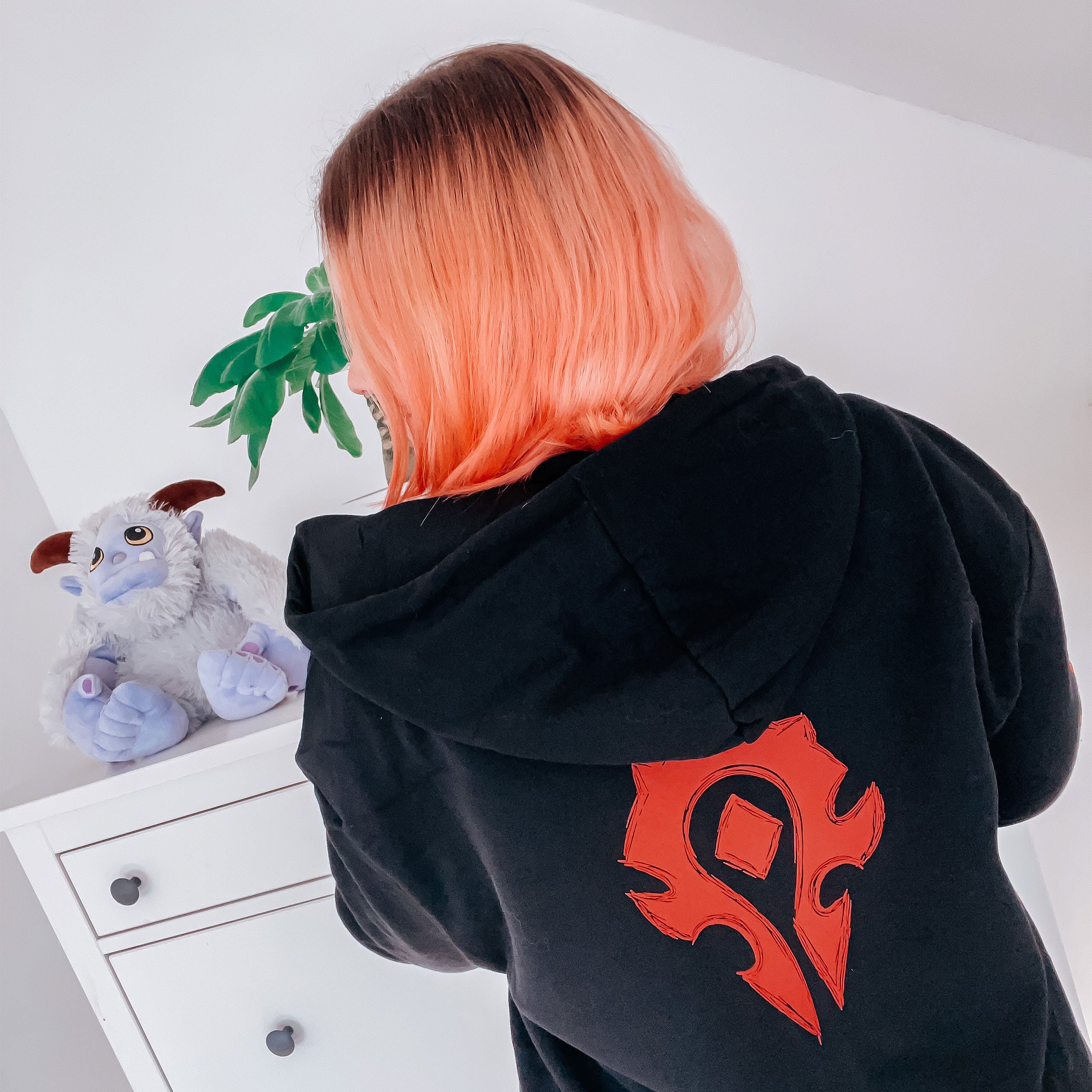 Image produit World of Warcraft - Blood & Thunder Horde Logo Veste à capuche noire