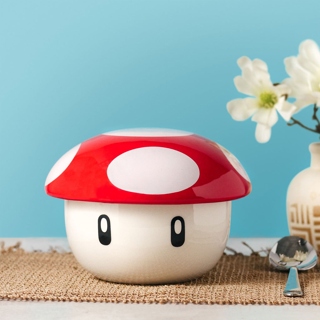 Product image Super Mushroom Bowl with Lid for Super Mario Fans