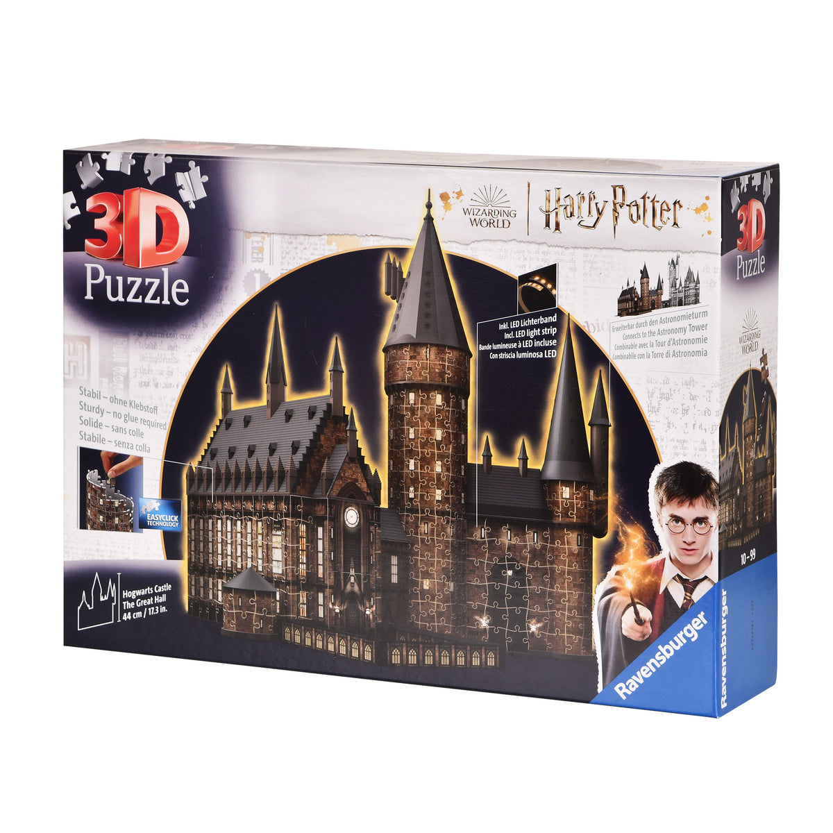 Image produit Château de Poudlard La Grande Salle Puzzle 3D avec Éclairage - Harry Potter