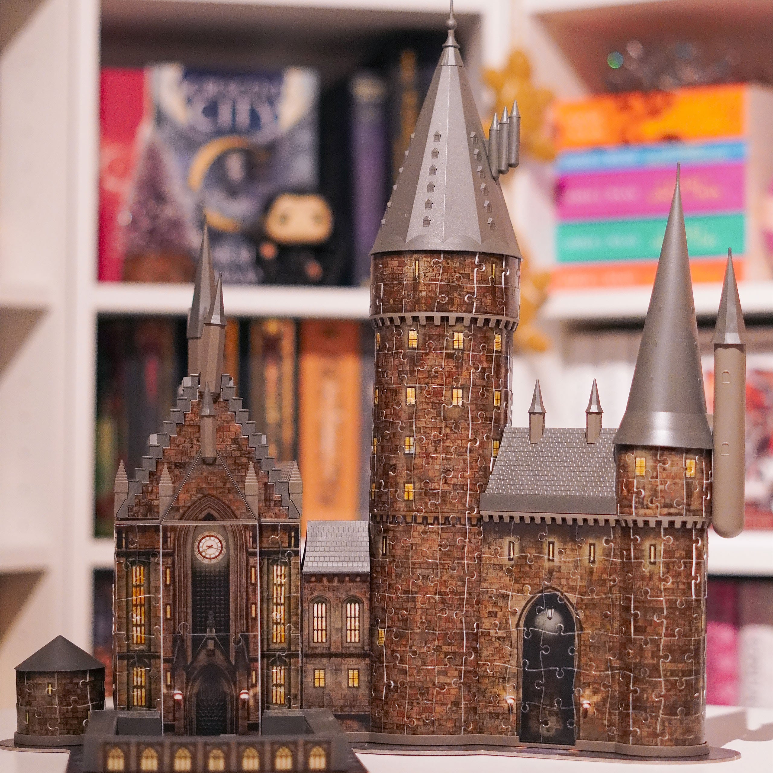 Image produit Château de Poudlard La Grande Salle Puzzle 3D avec Éclairage - Harry Potter