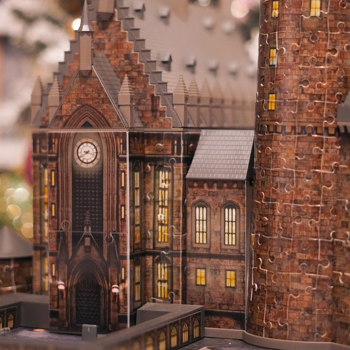 Image produit Château de Poudlard La Grande Salle Puzzle 3D avec Éclairage - Harry Potter
