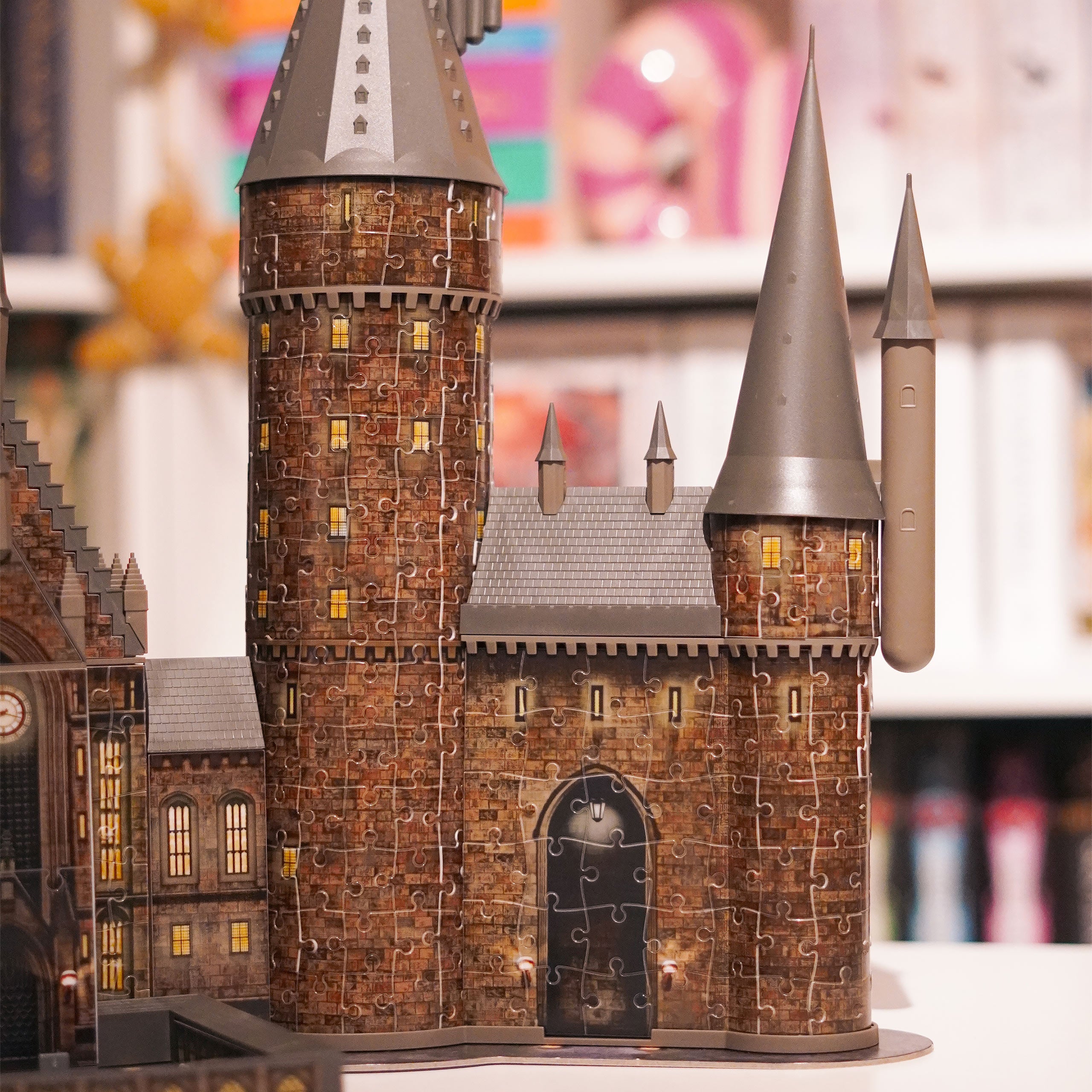 Image produit Château de Poudlard La Grande Salle Puzzle 3D avec Éclairage - Harry Potter