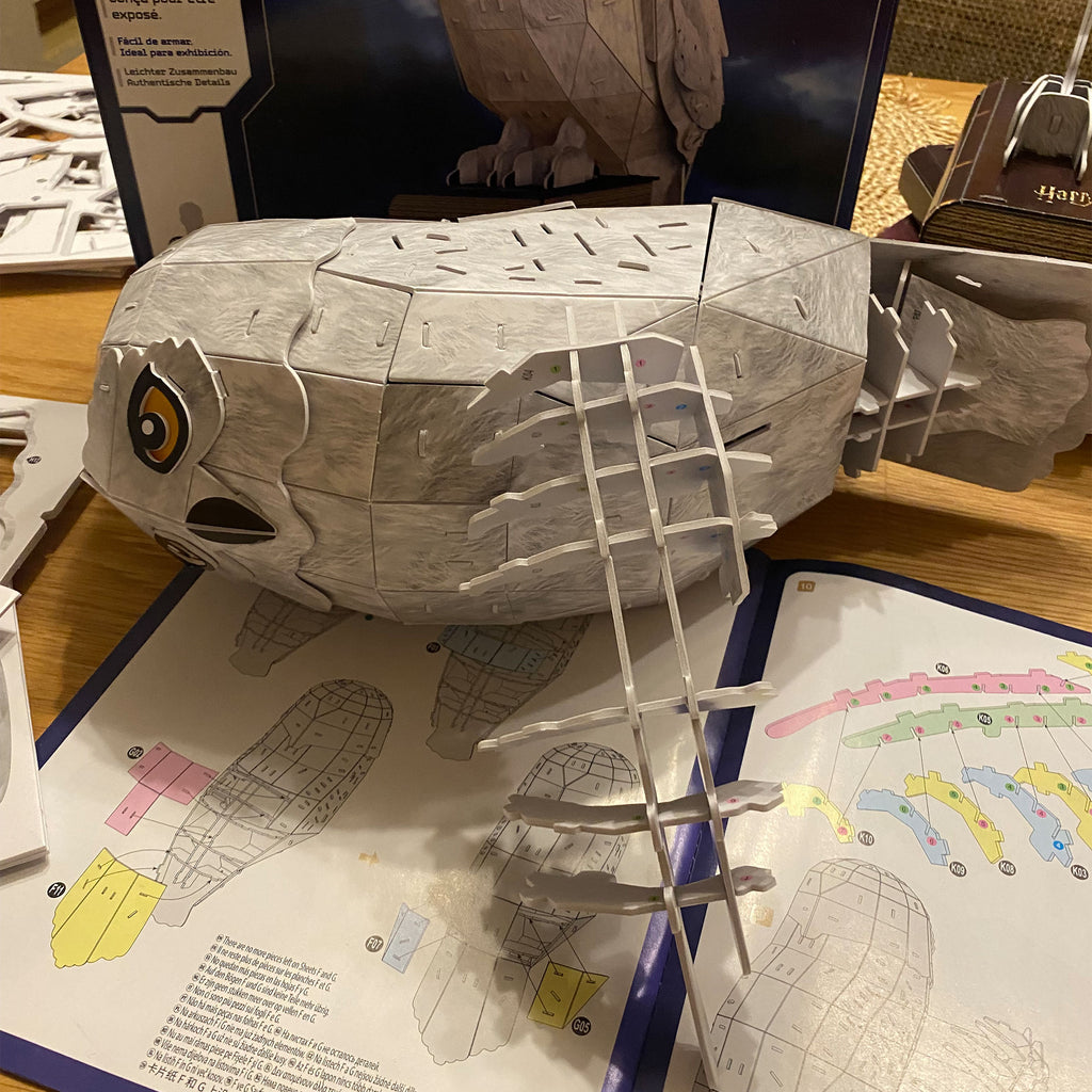 Image produit Kit de construction 4D Hedwig - Harry Potter