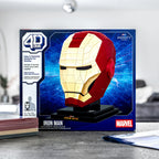 Image produit Iron Man - Casque 4D Build Modèle Kit