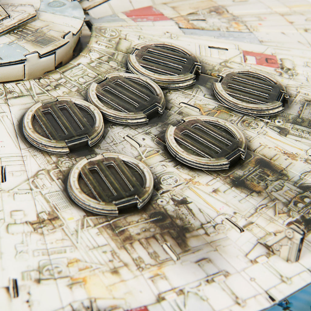 Image produit Kit de construction 4D du Faucon Millénaire - Star Wars