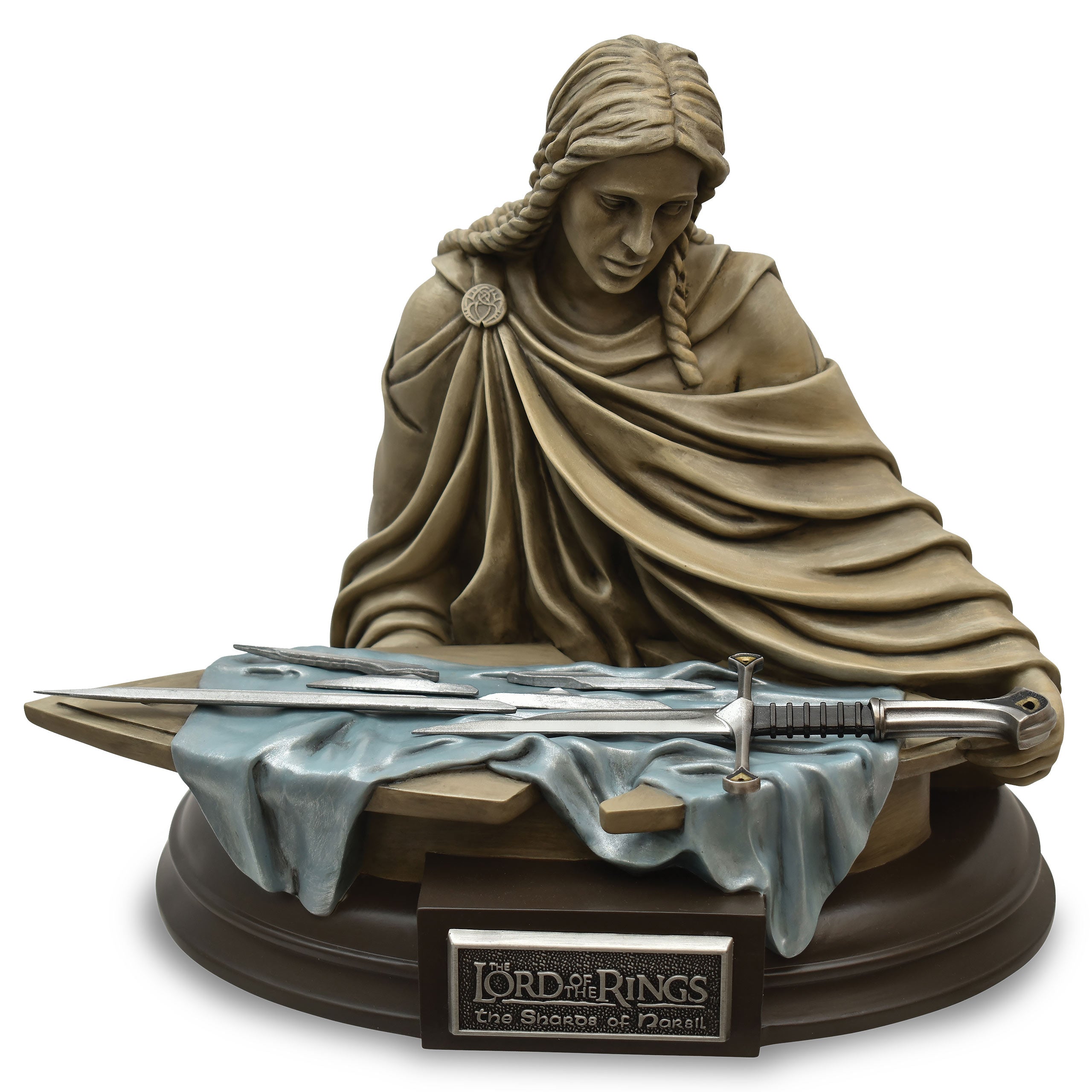 Image produit Le Seigneur des Anneaux - Lame brisée de Narsil avec statuette à l’échelle 1:5