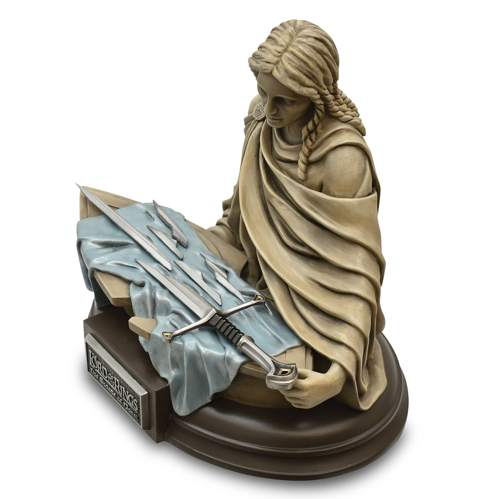 Image produit Le Seigneur des Anneaux - Lame brisée de Narsil avec statuette à l’échelle 1:5