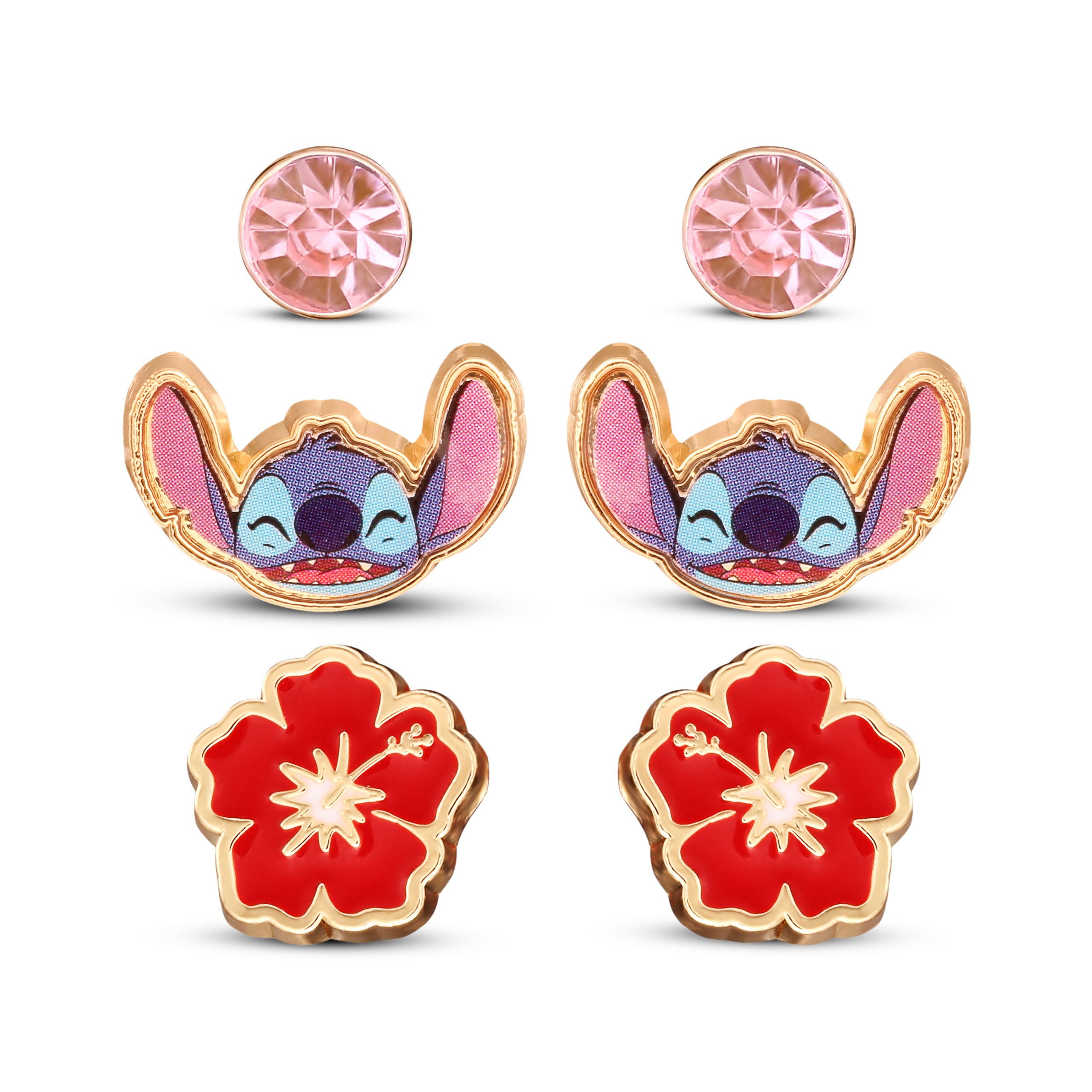 Image produit Lilo & Stitch - Lot de 3 Boucles d'oreilles