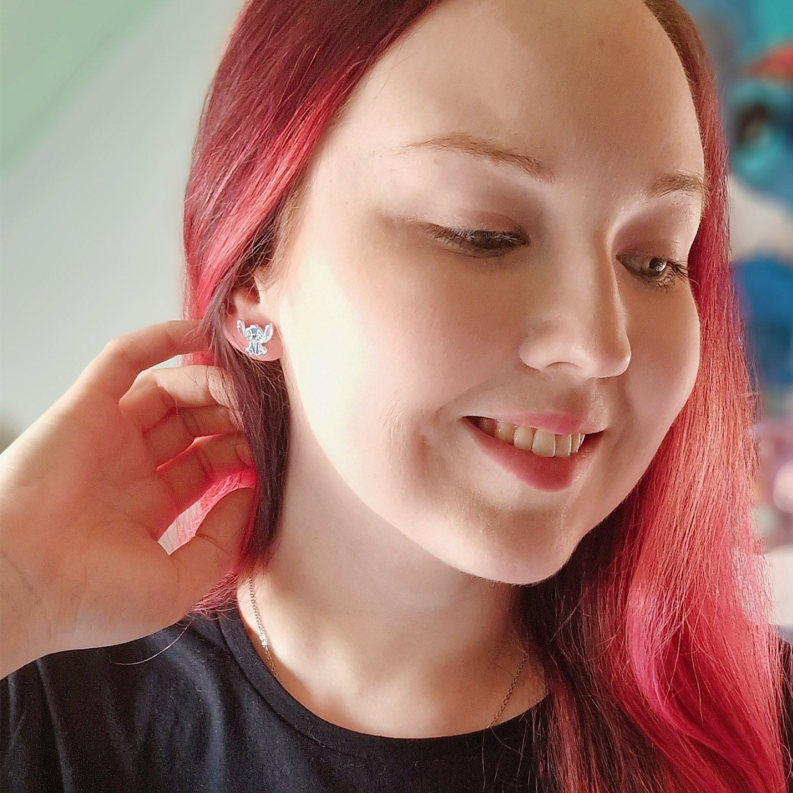 Image produit Lilo & Stitch - Boucles d'oreilles ensemble de 3 dans une boîte cadeau