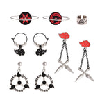 Image produit Naruto Shippuden - Boucles d'oreilles Icons ensemble de 4 pièces