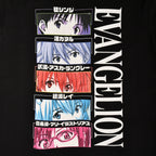 Image produit Evangelion - T-shirt noir Characters Eyes