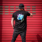 Image produit Cyberpunk Edgerunners - T-shirt Rebecca Neon noir