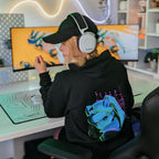 Image produit Cyberpunk Edgerunners - Rebecca Neon Hoodie noir
