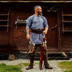 Image produit Tunique viking Torsten bleu-gris