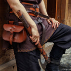 Image produit Tunique Viking Harbard Manches Courtes Marron