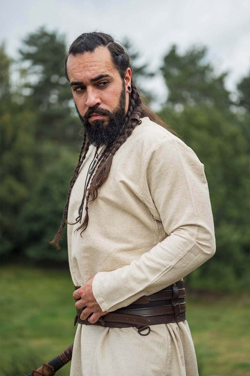 Image produit Tunique médiévale Ragnar Beige