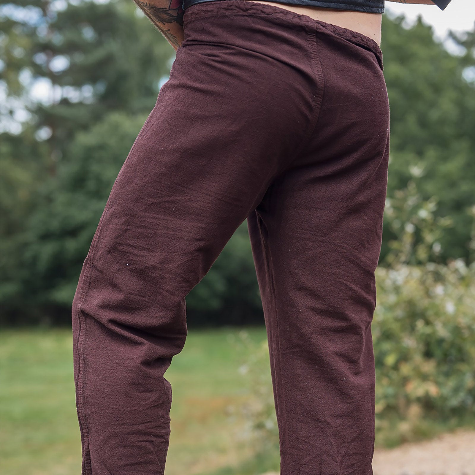 Image produit Pantalon médiéval Asmund marron