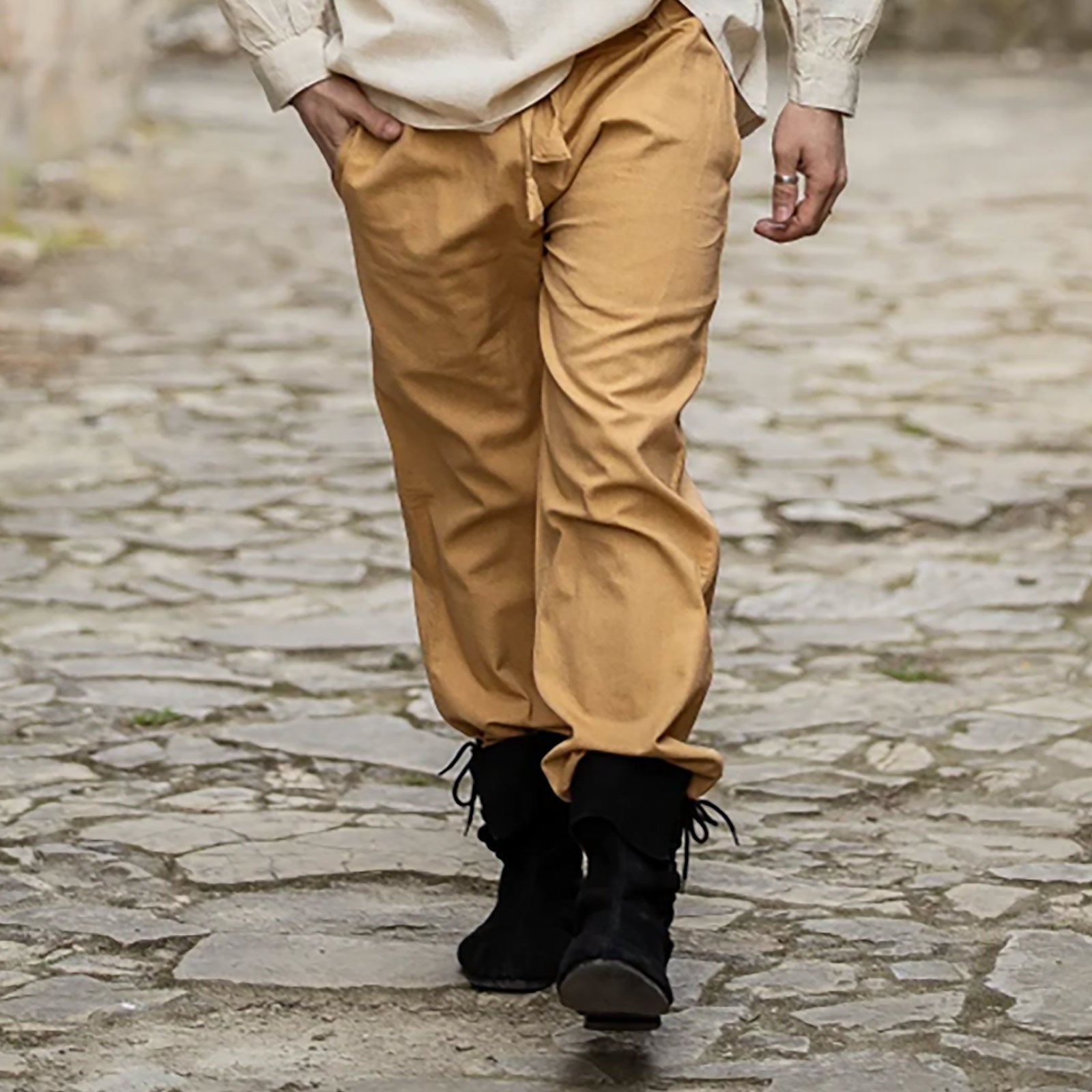 Image produit Pantalon médiéval Veit marron clair