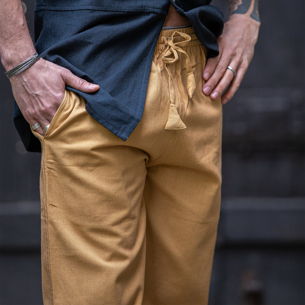 Image produit Pantalon médiéval Veit marron clair