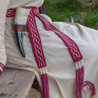 Image produit Ceinture médiévale Elina rouge