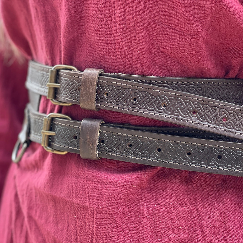 Image produit Ceinture médiévale Axel marron