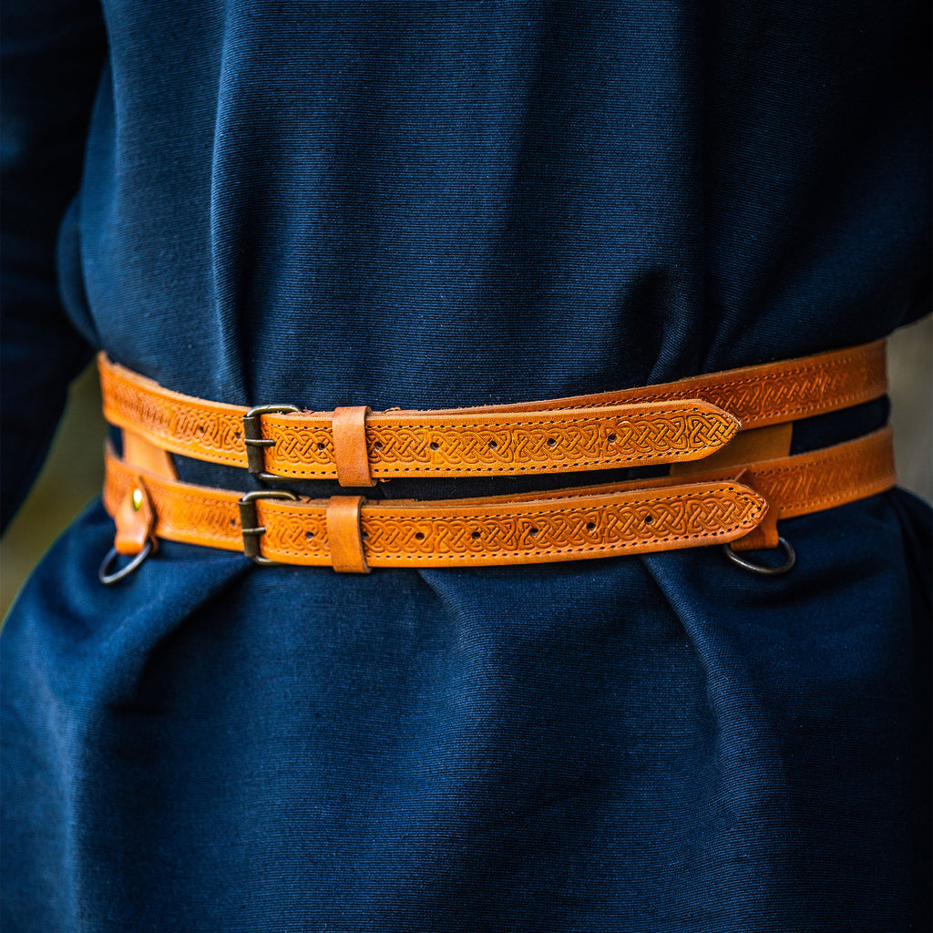 Image produit Ceinture médiévale Axel marron clair