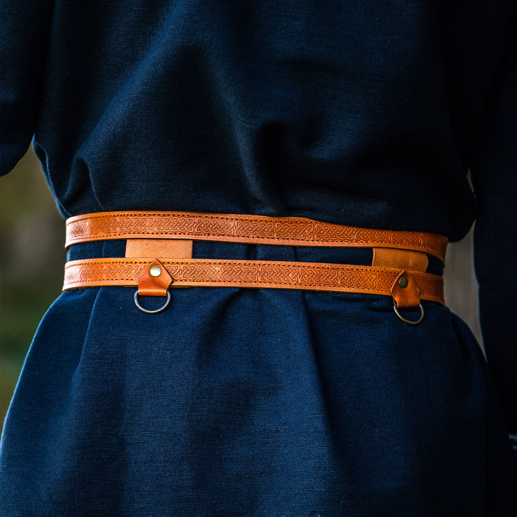 Image produit Ceinture médiévale Axel marron clair