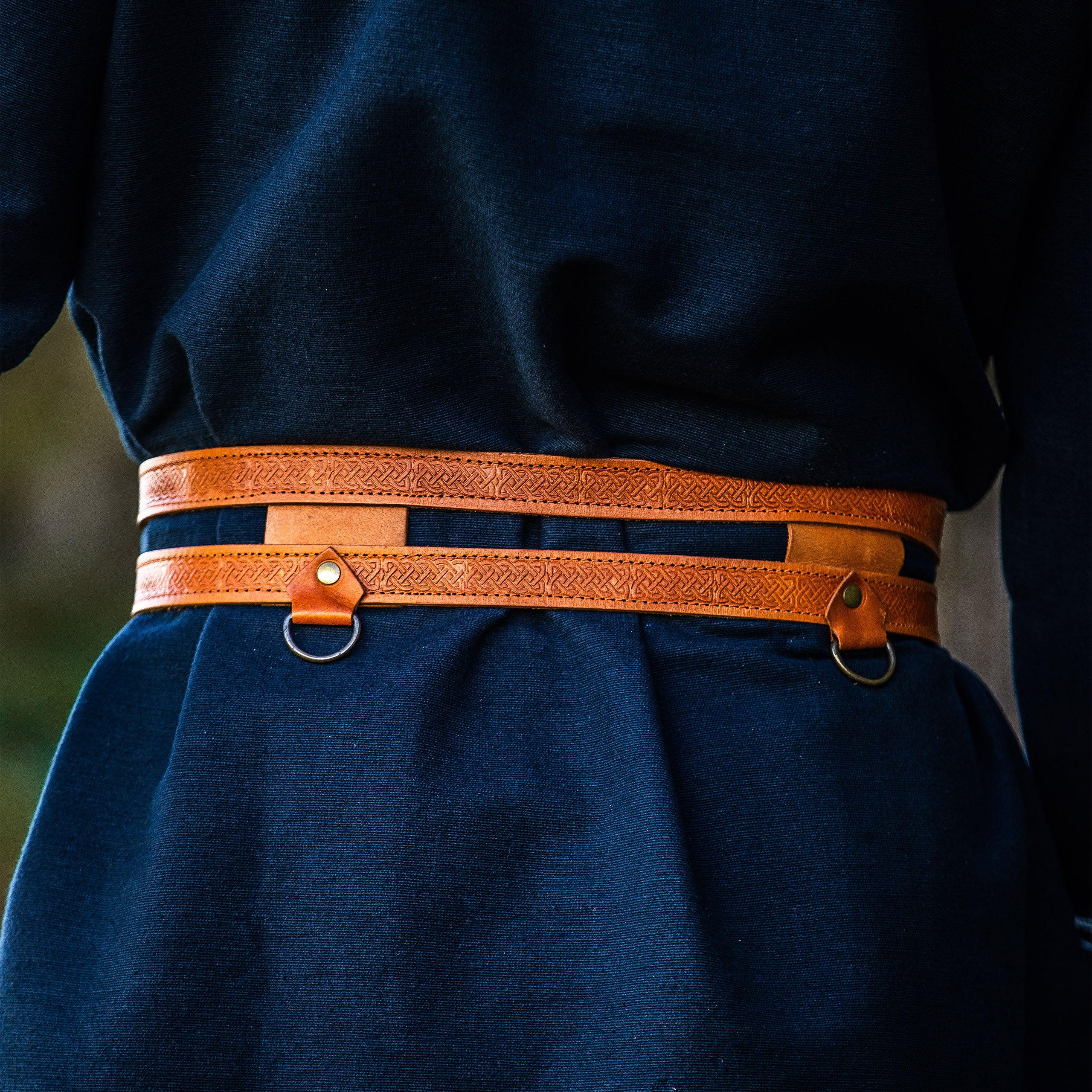 Image produit Ceinture médiévale Axel marron clair
