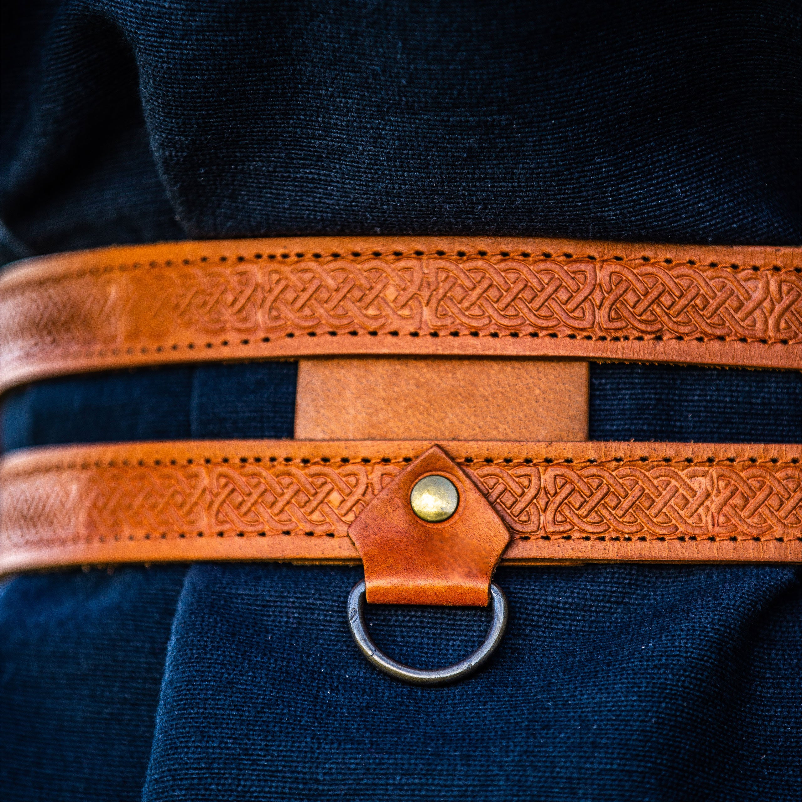 Image produit Ceinture médiévale Axel marron clair