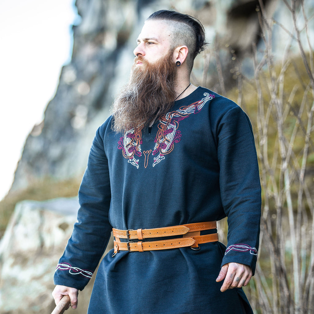 Image produit Ceinture médiévale Axel marron clair