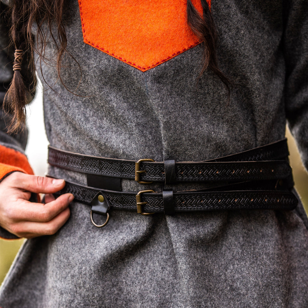 Image produit Ceinture médiévale Axel noire