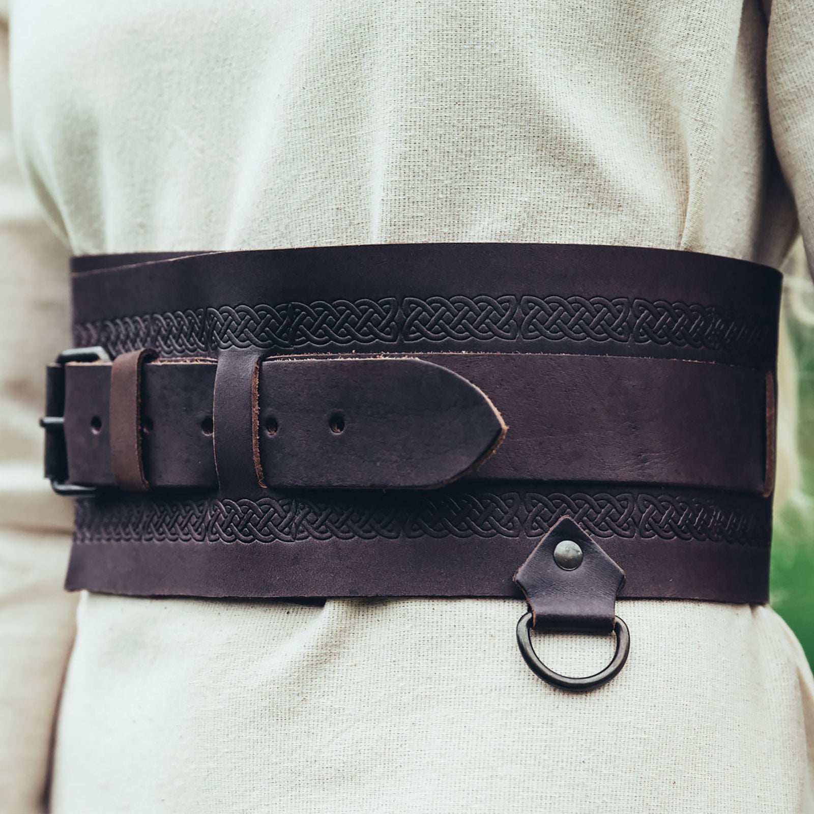 Image produit Ceinture médiévale Ingrid marron