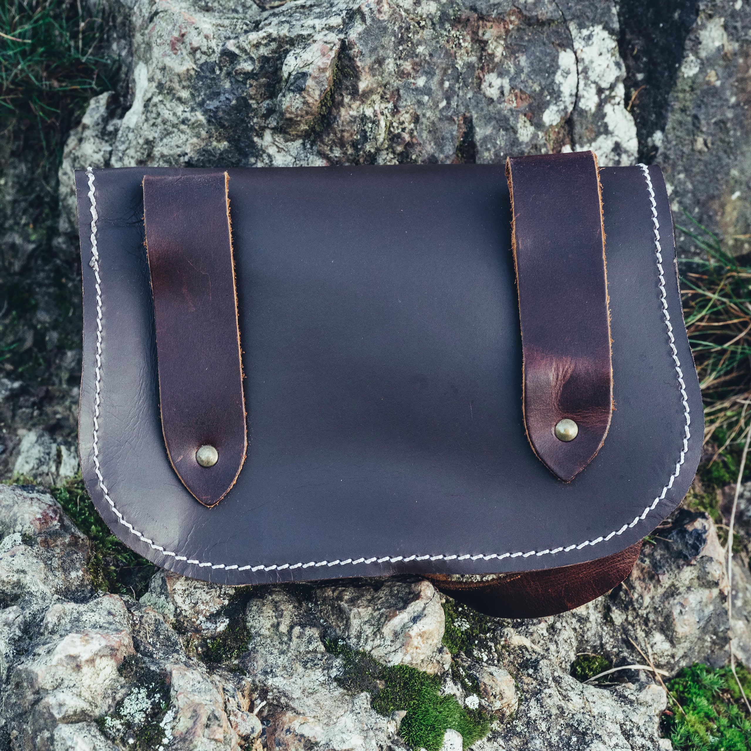 Image produit Sac de Ceinture Médiéval Hulda Marron